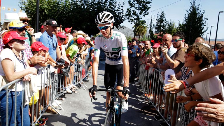 Chris Froome, Vuelta a Espana, stage 12