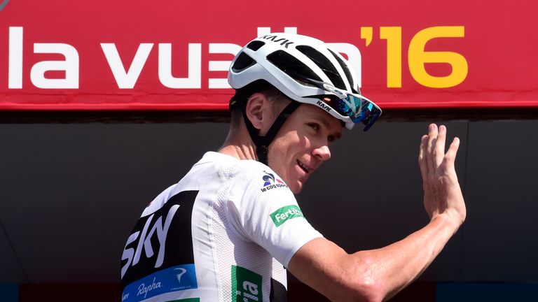 Chris Froome, Vuelta a Espana, stage 17