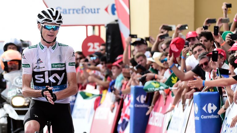 Chris Froome, Vuelta a Espana, stage 20