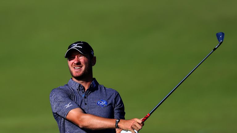 Chris Wood during the second round on day two of the KLM Open at The Dutch 