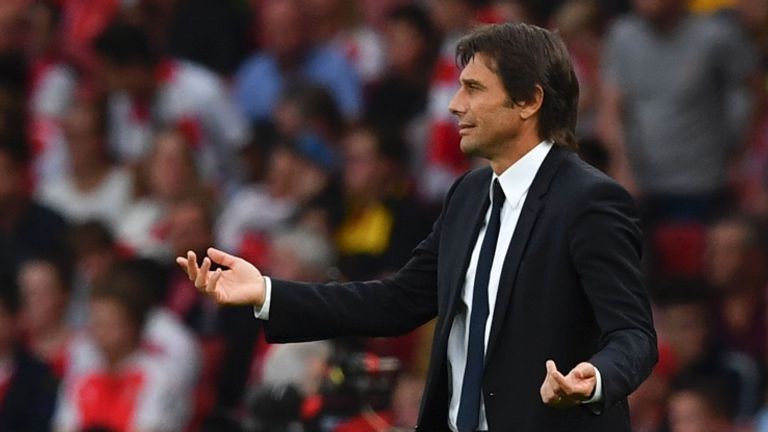 Sconfitta pesante per Antonio Conte: il suo Chelsea viene demolito 3-0 dall'Arsenal (Getty)