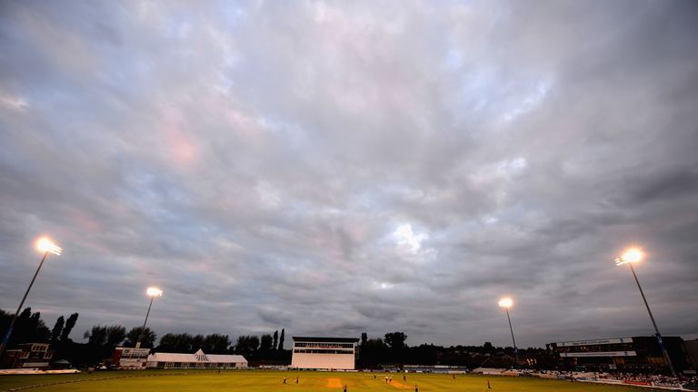 General view of the 3aaa County Ground Derbyshire