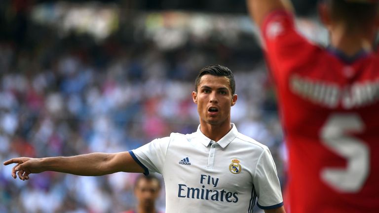 Cristiano Ronaldo made his first Real Madrid appearance of the season at the weekend
