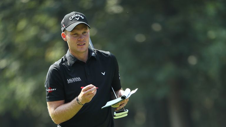 MONZA, ITALY - SEPTEMBER 14:  Danny Willett of England looks down the 2nd hole during a pro-am round ahead of the Italian Open at Golf Club Milano on Septe