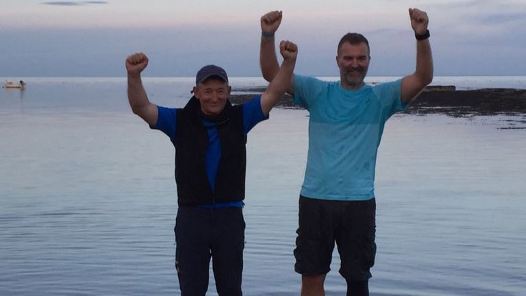 Dave Clark, Martin Turner, (Pic courtesy of Parkinson's UK)