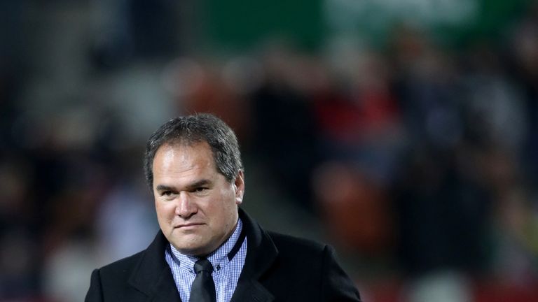 Chiefs coach Dave Rennie before the International Test match between the Chiefs and Wales 