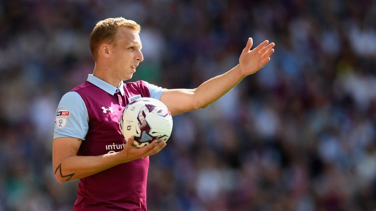 BIRMINGHAM, ENGLAND - SEPTEMBER 11:  Ritchie De Laet of Villa looks on during the Sky Bet Championship match between Aston Villa and Nottingham Forest at V