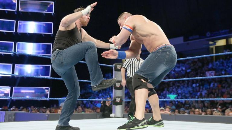 WWE Smackdown - Dean Ambrose v John Cena