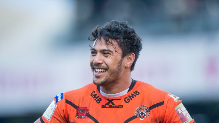 Castleford's Denny Solomona.