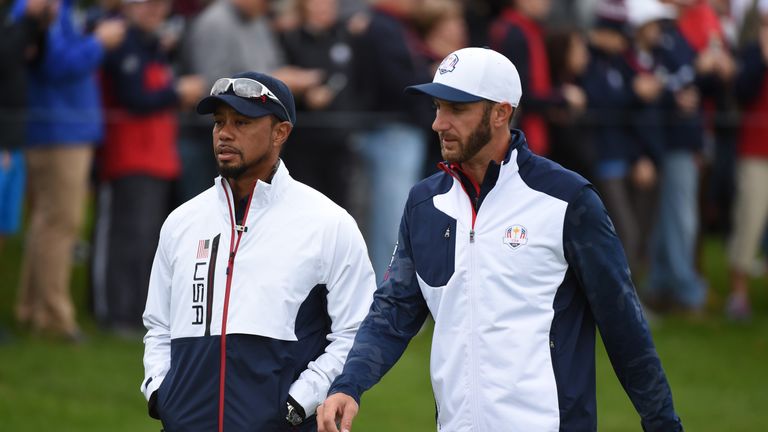 Dustin Johnson is not dwelling on past results ahead of this week's Ryder Cup