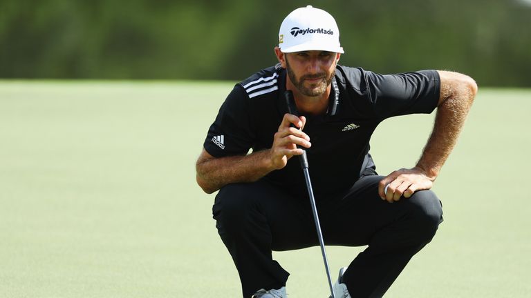 Dustin Johnson had a one-shot lead at the half-way stage of the FedExCup