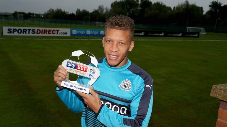 Dwight Gayle: Goal of the Month winner
