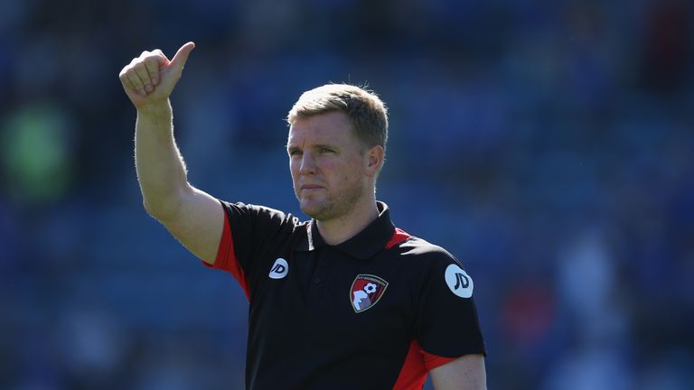 Eddie Howe says he's keen to stick around at Bournemouth