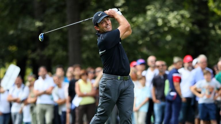 Molinari made a hot start to his final round with an eagle at the first