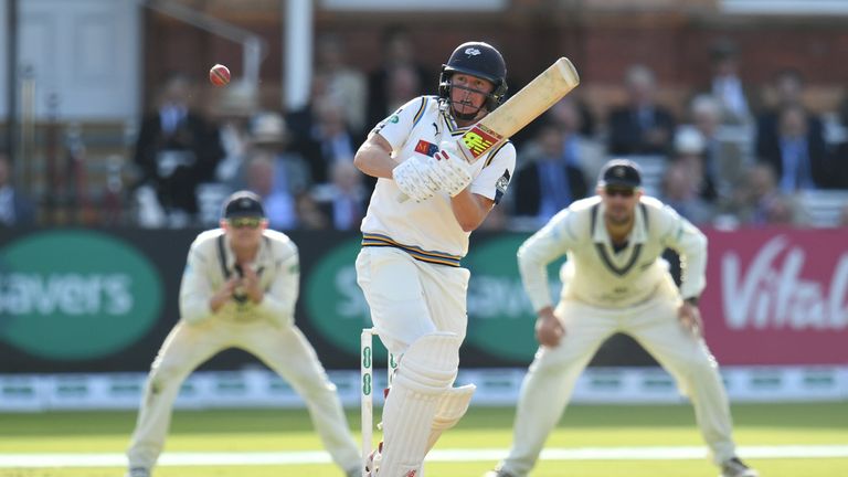 Gary Ballance of Yorkshire bats during day four of the Specsavers County Championship match between Middlesex