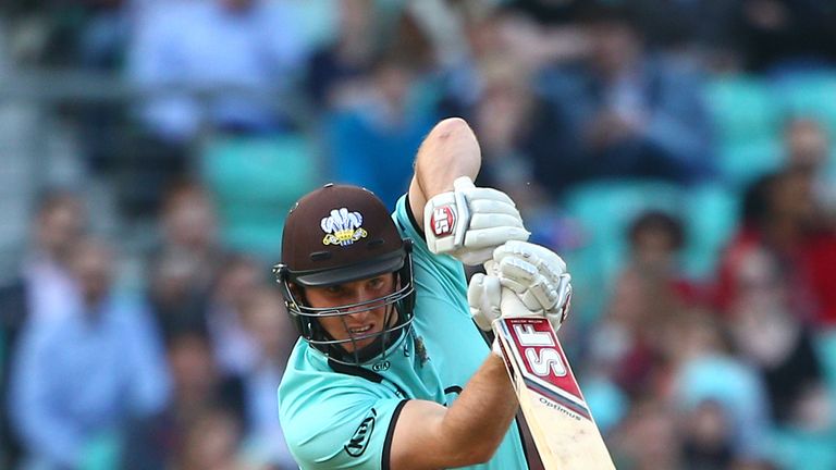 Gary Wilson in action for Surrey