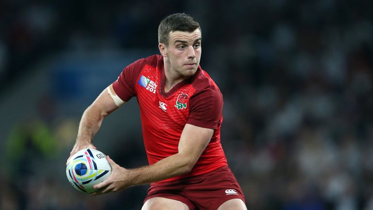 England's George Ford during the opening Rugby World Cup match at Twickenham Stadium, London. 
