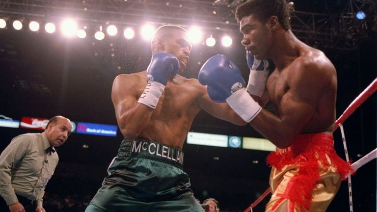 Gerald McClellan overpowered Julian Jackson in style