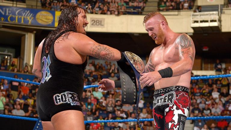 WWE Backlash - Heath Slater and Rhyno