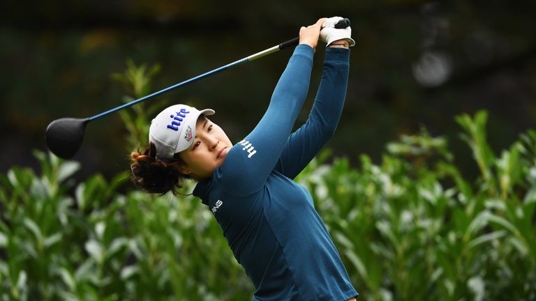 In Gee Chun during the third round of The Evian Championship