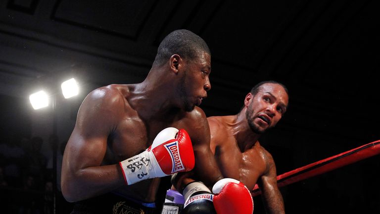 Wadi Camacho had his moments of success against Chamberlain