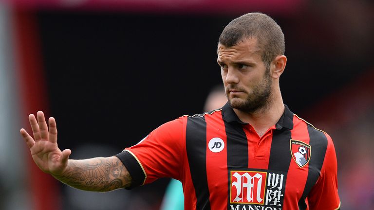 Jack Wilshere in action for AFC Bournemouth