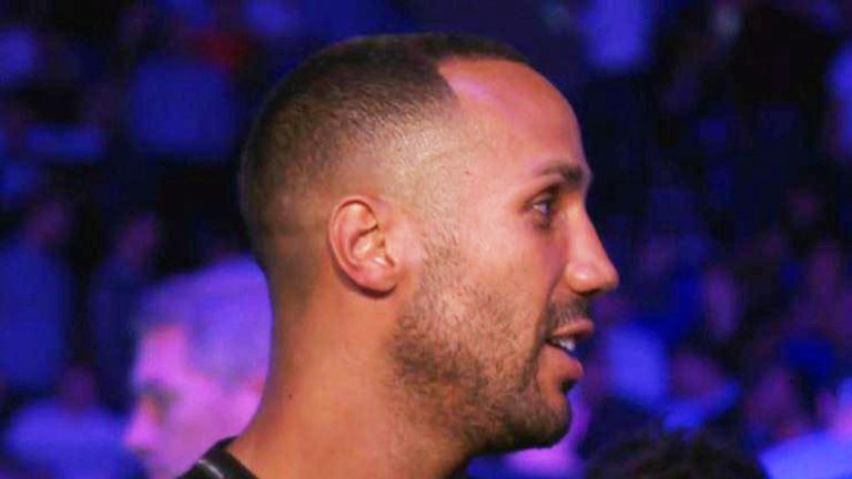 James DeGale at The O2 on September 10