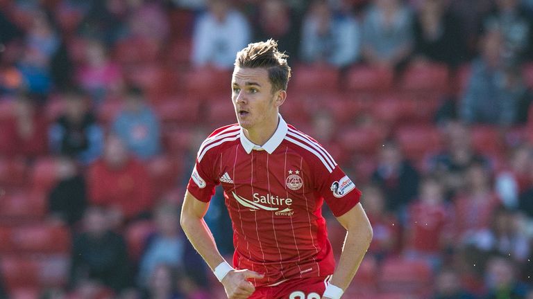 James Maddison in action for Aberdeen