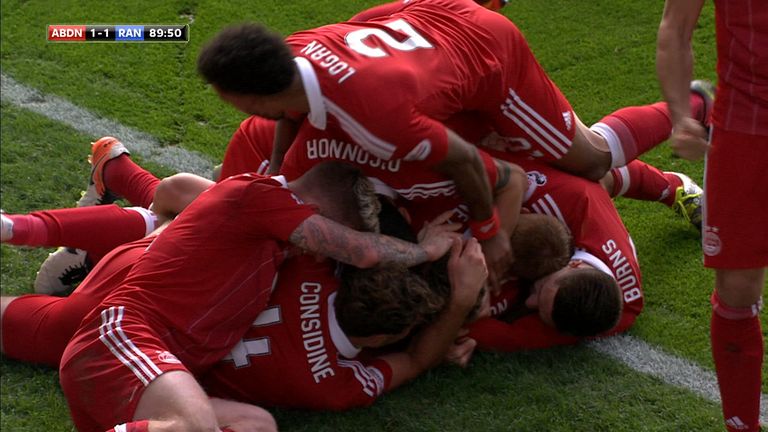 James Maddison's sumptuous free-kick secured Aberdeen's 2-1 win over Ranges