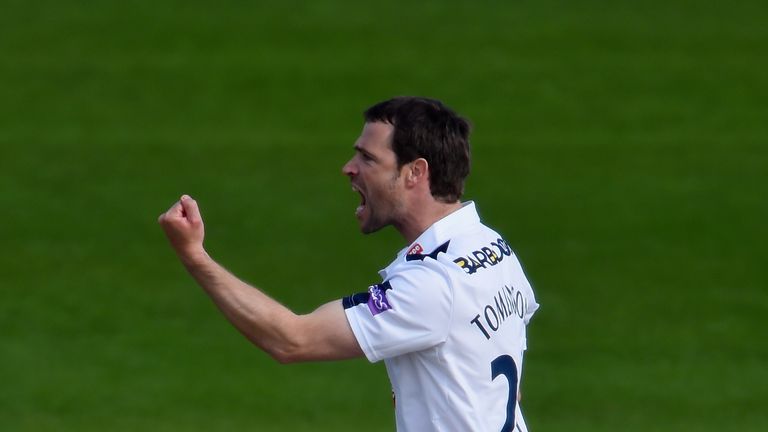 James Tomlinson of Hampshire 