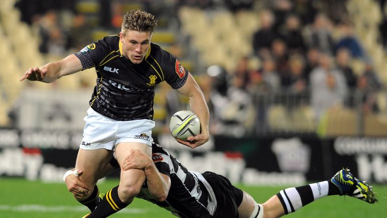 Woodward  in action for  Wellington