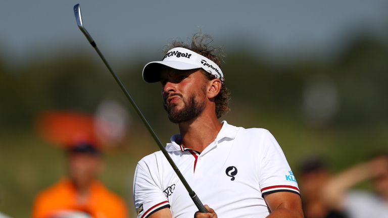 Joost Luiten during the second round on day two of the KLM Open