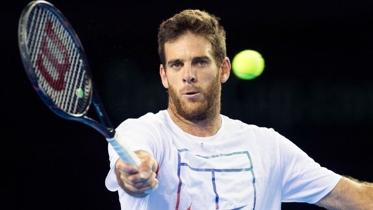 Del Potro is confident ahead of his opening rubber against Murray