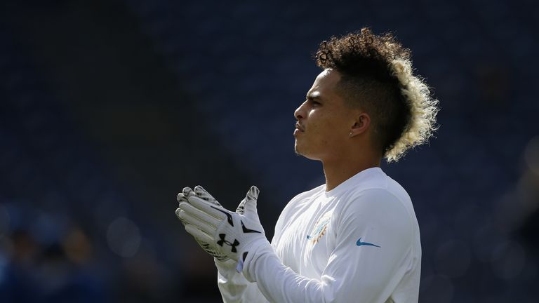 Wide receiver Kenny Stills was one of four Miami Dolphins players to take a knee during the national anthem