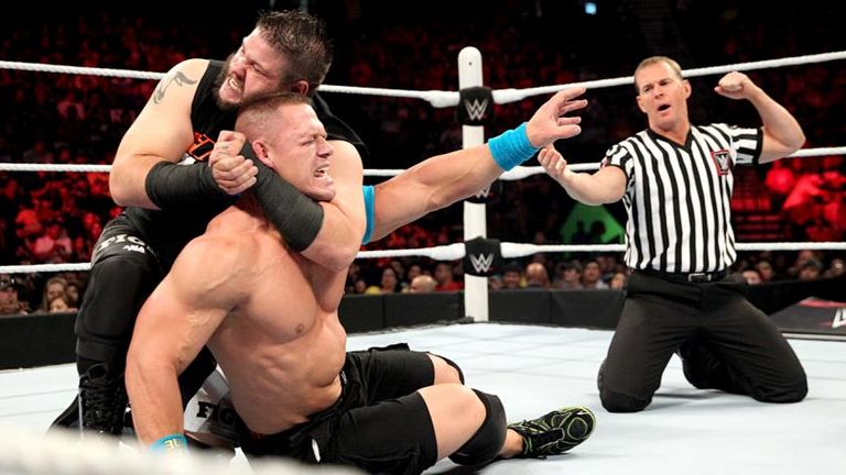 WWE Elimination Chamber 2015 - John Cena v Kevin Owens