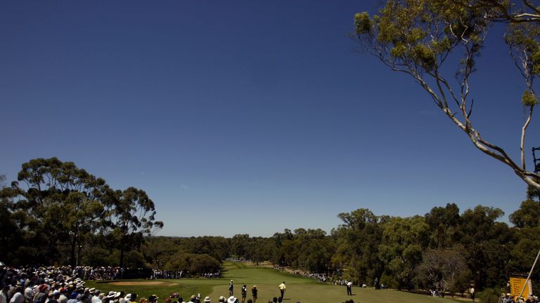 The 9th hole at Lake Karrinyup, which will host the new tournament on the European Tour