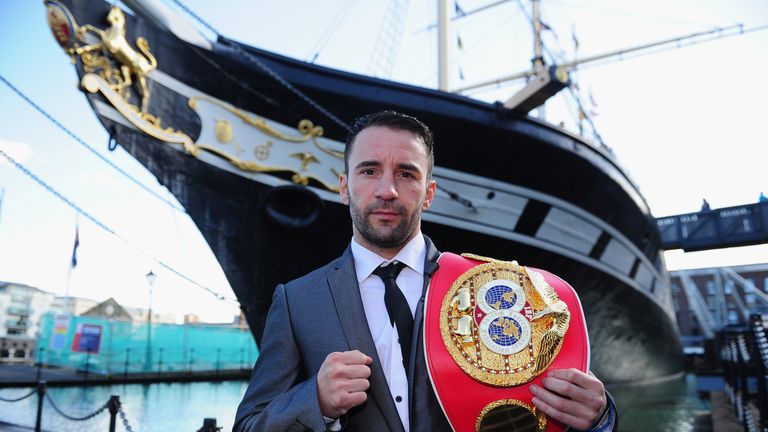 BRISTOL, ENGLAND - MARCH 31: Lee Haskins poses for a portrait during a Press Conference at the Great Eastern Hall on March 31, 2016 in Bristol, England.  (