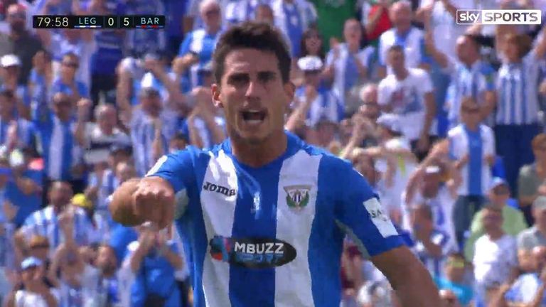 Leganes free-kick