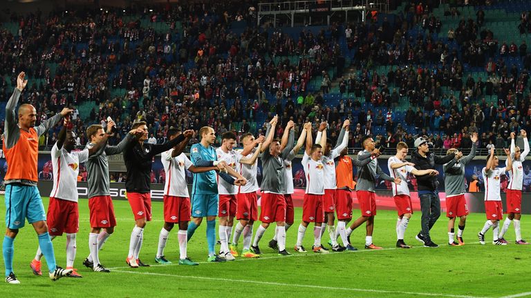 Leipzig beat Augsburg to go third in the Bundesliga on Friday September 30