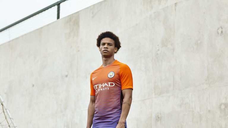 Leroy Sane also took part in launch