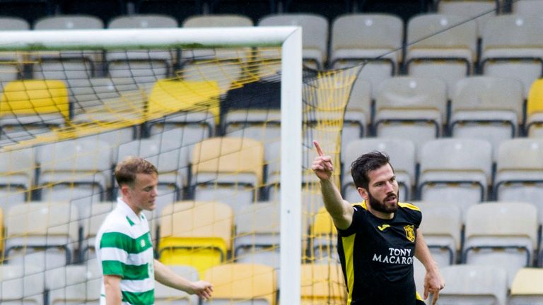 Liam Buchanan bagged a first half hat-trick for Livingston against Celtic U20