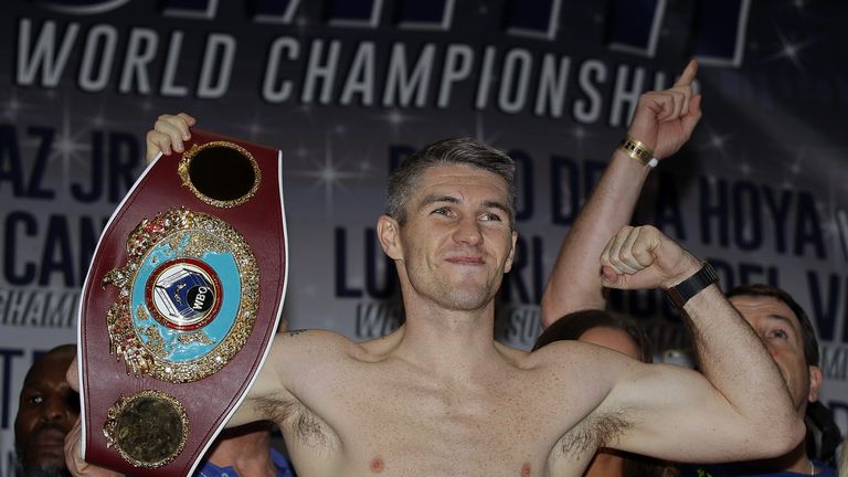 Liam Smith and Saul Alvarez