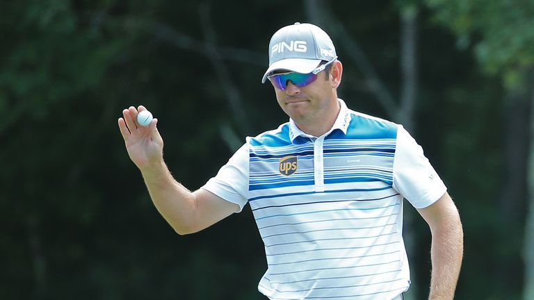 Louis Oosthuizen stormed up the leaderboard with a flawless 64