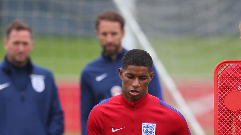 Marcus Rashford has impressed Gareth Southgate during his brief time with the Under-21s so far