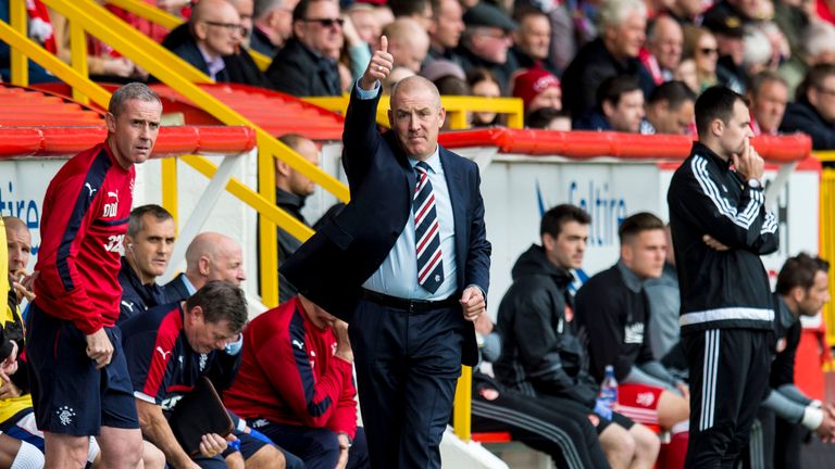 Mark Warburton has seen 'significant progress' from Rangers in recent weeks