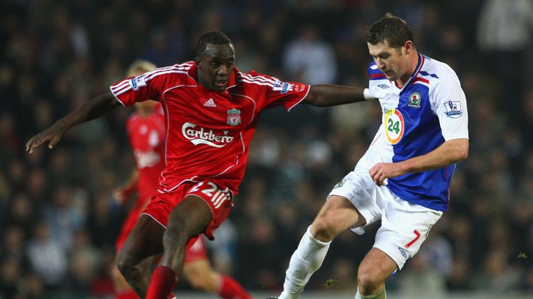 Momo Sissoko made 87 appearances for Liverpool between 2005 and 2008