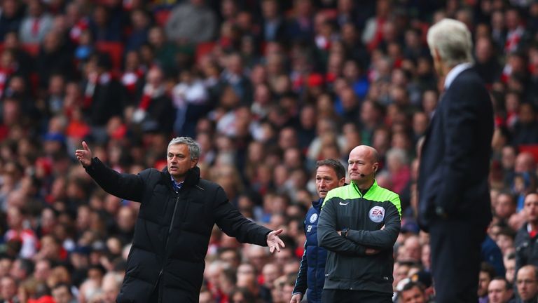 Jose Mourinho says he had a 'civilised dinner' with Arsene Wenger a couple of weeks ago