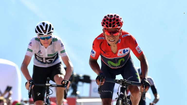 Nairo Quintana, Chris Froome, Vuelta a Espana