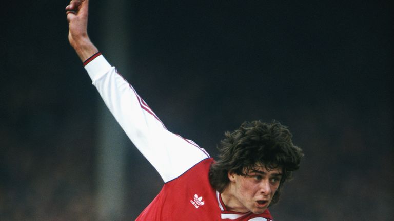 Niall Quinn spent seven years at Arsenal after signing professional forms with the club in 1983