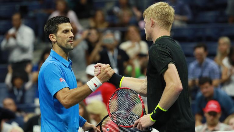 Novak Djokovic said Kyle Edmund deserves praise for his efforts this week